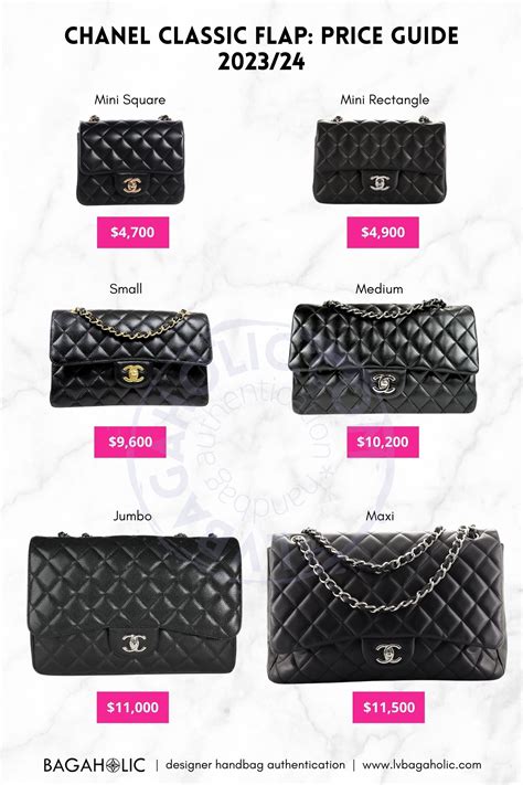 chanel bag classic flap price|chanel classic flap price increase.